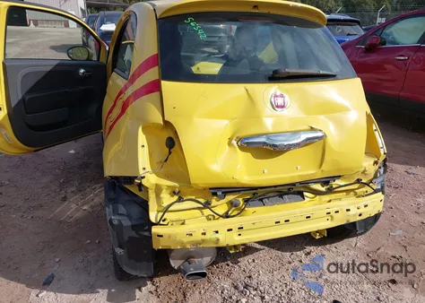 2012 Fiat 500 Sport из США, поврежденный, VIN 3C3CFFBR5CT106031